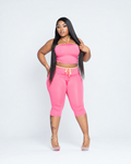 Londynn Sunset Pop Bow Capri Set